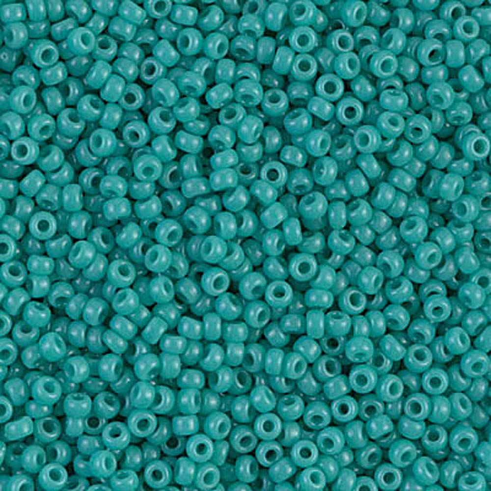 Opaque Turquoise Green Miyuki Seed Beads 11/0