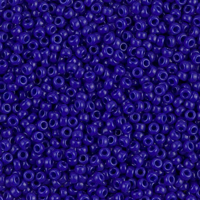 Opaque Cobalt Miyuki Seed Beads 11/0