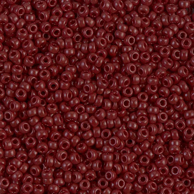 Opaque Chocolate Brown Miyuki Seed Beads 11/0