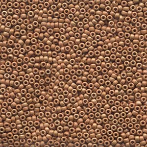 Duracoat Galvanized Matte Yellow Gold Miyuki Seed Beads 11/0