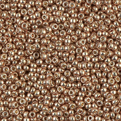 Duracoat Galvanized Champagne Miyuki Seed Beads 11/0