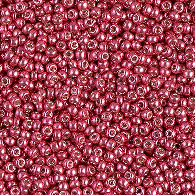 Duracoat Galvanized Light Cranberry Miyuki Seed Beads 11/0