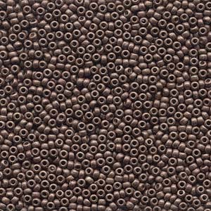 Duracoat Galvanized Matte Dark Mauve Miyuki Seed Beads 11/0