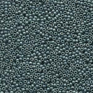 Duracoat Galvanized Matte Seafoam Miyuki Seed Beads 11/0