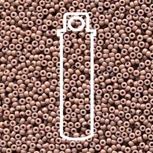 Duracoat Opaque Dyed Gray Miyuki Seed Beads 15/0