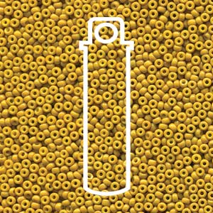 Duracoat Opaque Dyed Light Olive Miyuki Seed Beads 15/0
