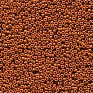 Duracoat Opaque Dyed Red Brown Miyuki Seed Beads 11/0