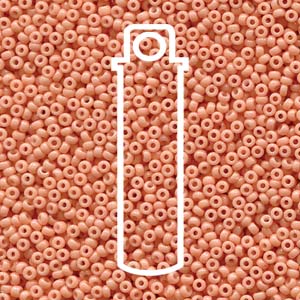 Duracoat Opaque Dyed Baby Pink Miyuki Seed Beads 15/0