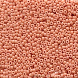 Duracoat Opaque Dyed Baby Pink Miyuki Seed Beads 11/0