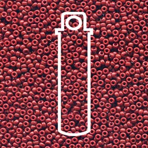 Duracoat Opaque Dyed Brick Miyuki Seed Beads 15/0