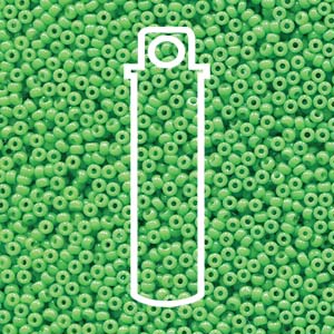 Duracoat Opaque Dyed Grass Miyuki Seed Beads 15/0