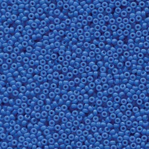 Duracoat Opaque Dyed Bright Blue Miyuki Seed Beads 11/0