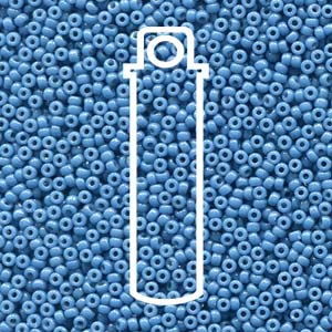 Duracoat Opaque Dyed Dark Blue Miyuki Seed Beads 15/0