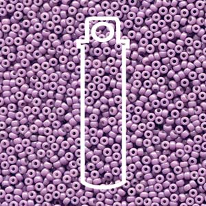 Duracoat Opaque Dyed Purple Miyuki Seed Beads 15/0