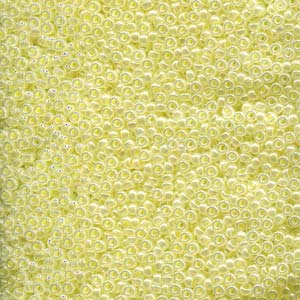 Ceylon Lemon Ice Miyuki Seed Beads 11/0