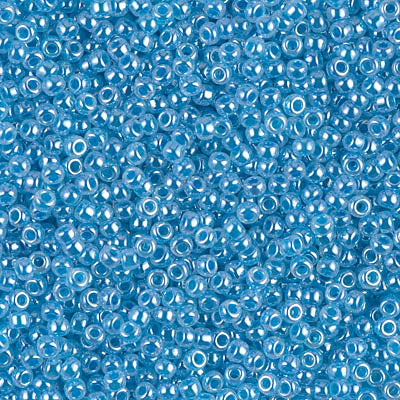 Aqua Ceylon Miyuki Seed Beads 11/0