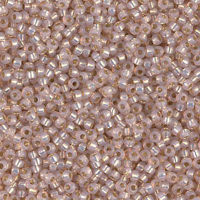 Smoky Light Rose Miyuki Seed Beads 11/0