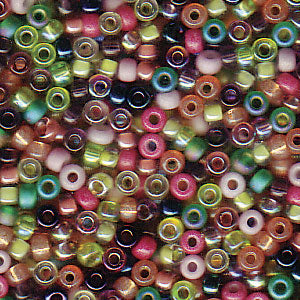 lavender seed beads Lavender Garden Miyuki Seed Beads 11/0 11-9mix21-tb