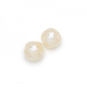 Czech Glass Baroque Pearls Cream 3mm