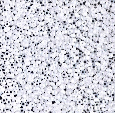 Matte Crystal AB Miyuki Seed Beads 15/0