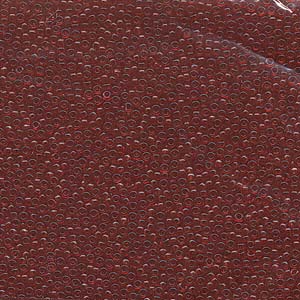 Transparent Ruby Miyuki Seed Beads 15/0