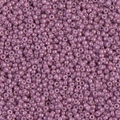 Dark Orchid Luster Miyuki Seed Beads 15/0
