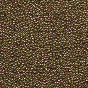 Olive AB Miyuki Seed Beads 15/0