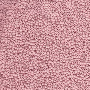 Matte Rose Miyuki Seed Beads 15/0