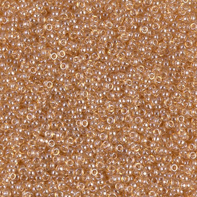 Light Topaz Luster Miyuki Seed Beads 15/0