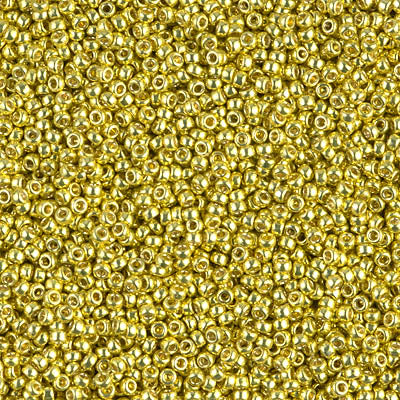 Duracoat Galvanized Zest Miyuki Seed Beads 15/0