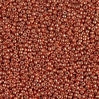 Duracoat Galvanized Pink Blush Miyuki Seed Beads 15/0