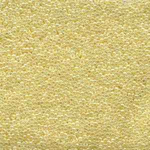Butter Cream Ceylon Miyuki Seed Beads 15/0