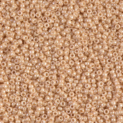 Ceylon Beige Miyuki Seed Beads 15/0