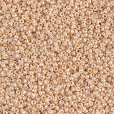 Ceylon Light Beige Miyuki Seed Beads 15/0