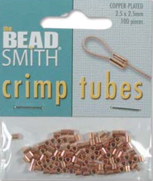 Crimp Tube 2.5x2.5MM Copper Plate
