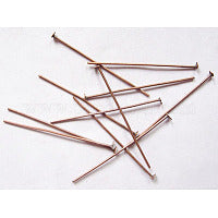 Head Pin 2in Ant Copper 24awg