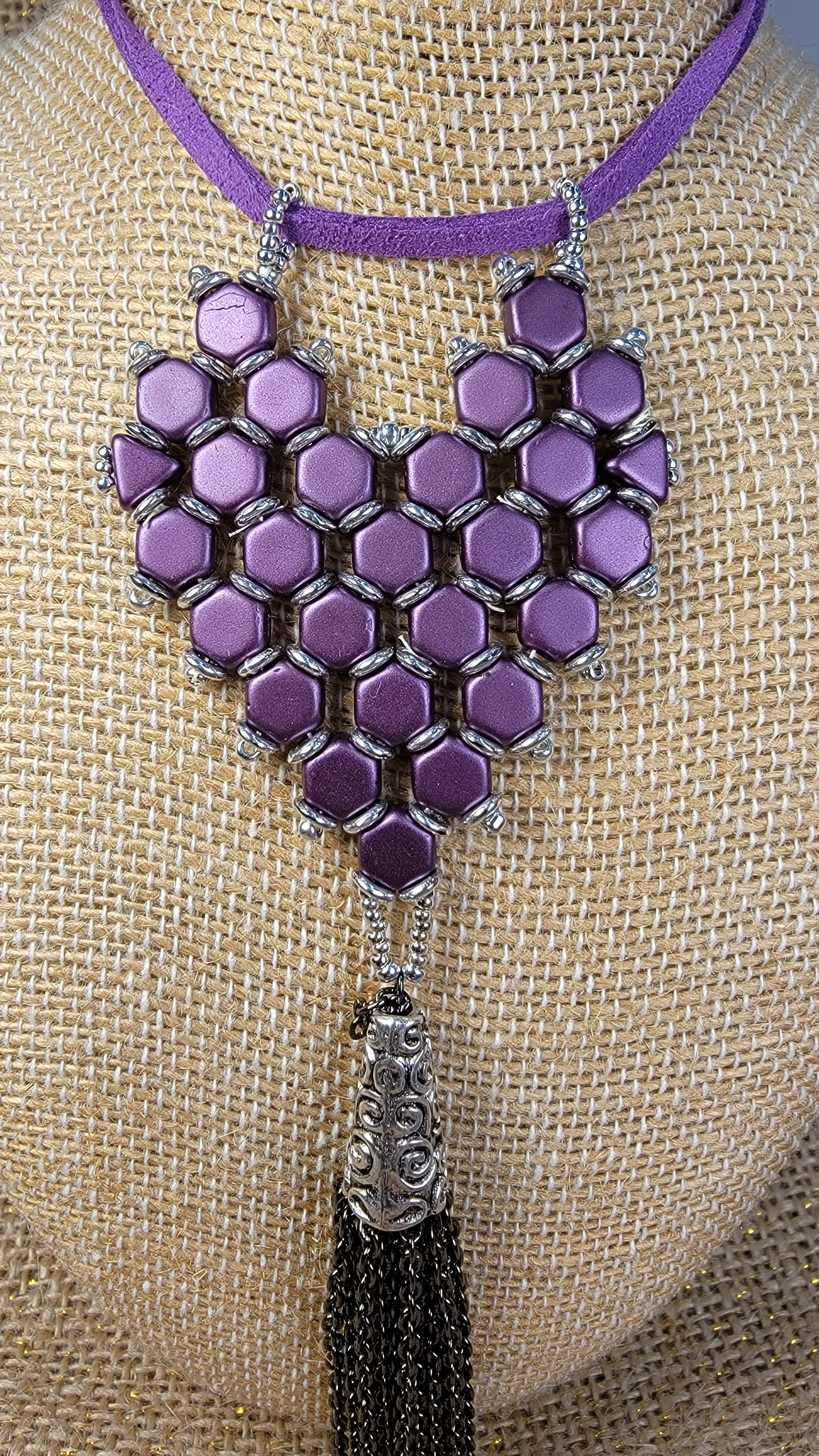 Honeycomb Heart Pendant Kit
