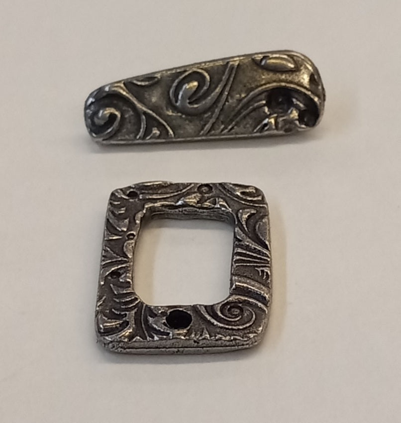 Jardin Pewter Toggle