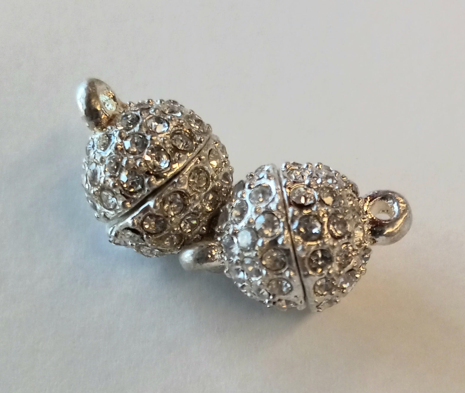 10x16mm Rhinestone Magnetic Clasp SP 010055