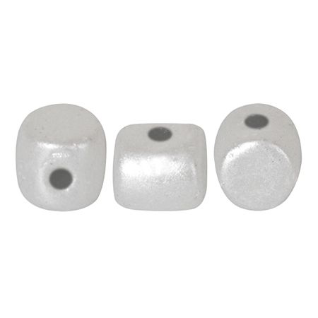 Pastel White Minos par Puca Beads