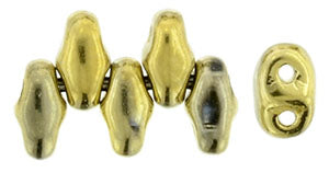 MINIDUO 2X4MM POLISHED BRASS