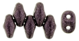 MINIDUO 2X4MM METALLIC SUEDE PINK