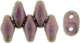 MINIDUO 2X4MM POLYCHROME-PINK OLIVE