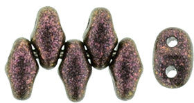 MINIDUO 2X4MM POLYCHROME-ROSE