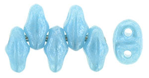 MINIDUO 2X4MM LUSTER - OPAQUE BABY BLUE