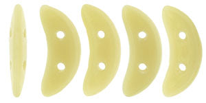 Antique Beige CzechMates Crescent Beads - 10 x 3mm
