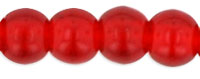 3mm Druk LT SIAM RUBY