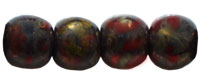 3mm Druk SIAM RUBY BRONZE PICASSO