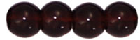 4mm Druk BROWN GARNET