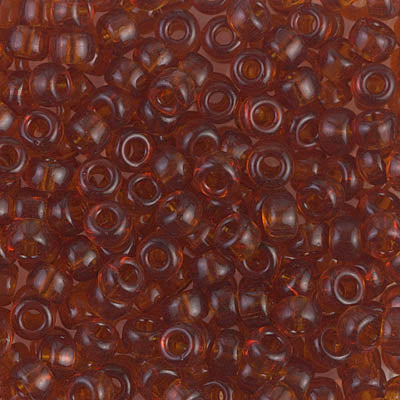 Transparent Dark Topaz Miyuki Seed Beads 6/0